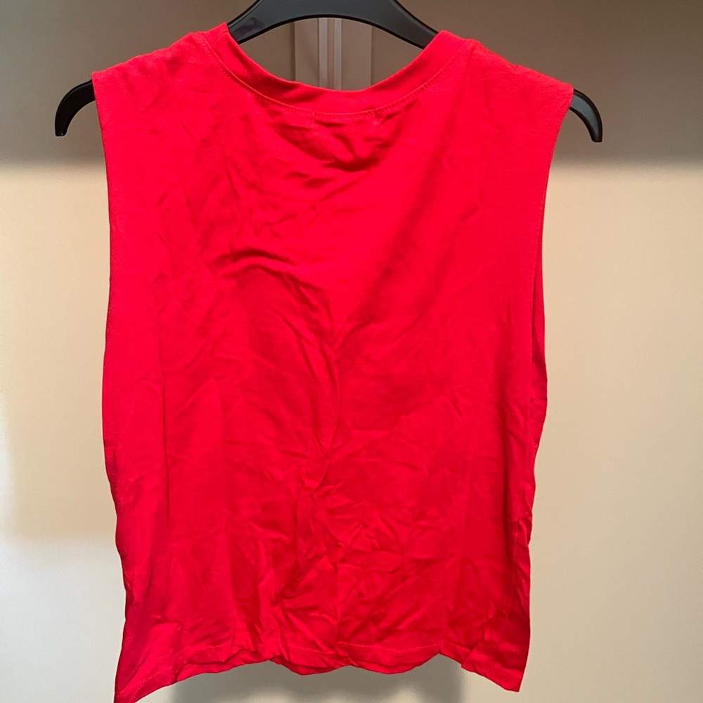Sub_Urban Riot Vibrant Red Tank - Picture 3 of 5